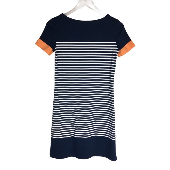 Read description- Brooks Brothers Blue Striped Short Sleeve Dress XS - Picture 6 of 6